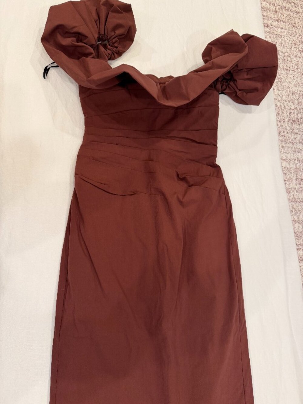 Shona Joy Campbell Ruffle Maxi Dress